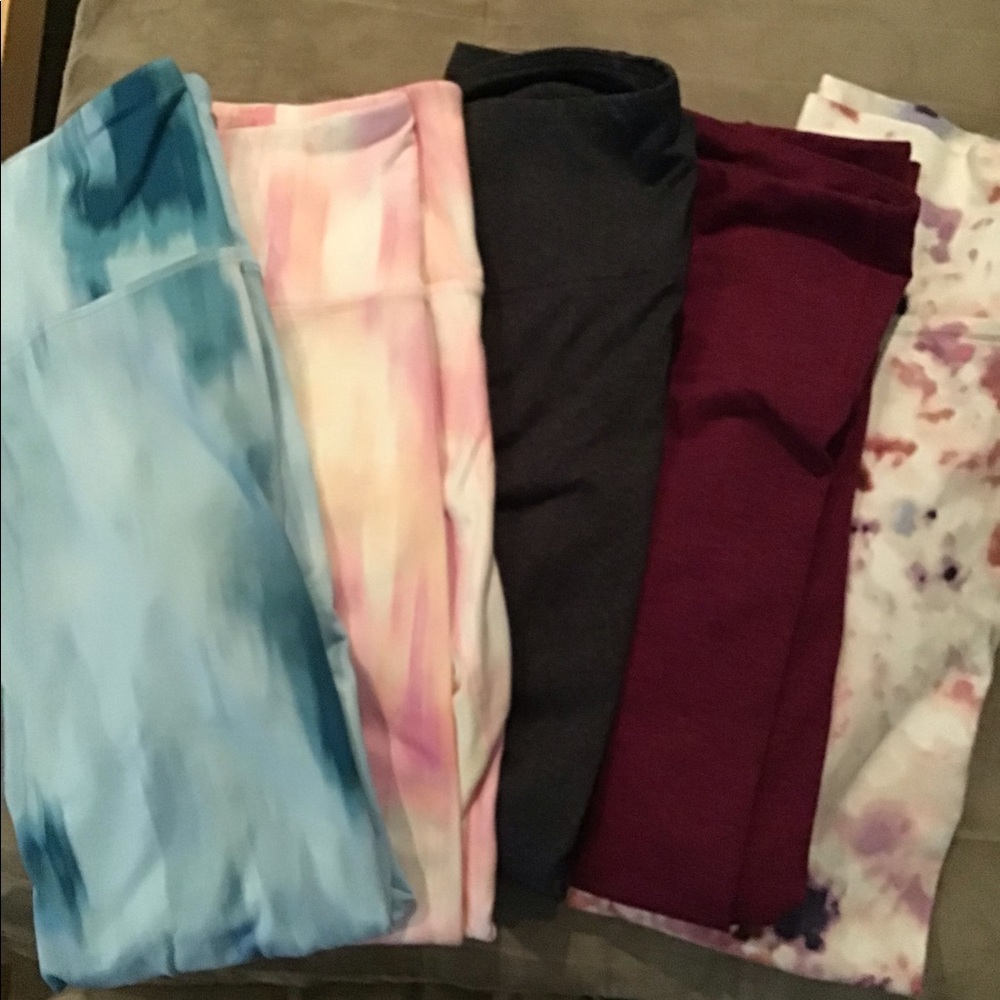 Sz M Petite Bundle of old Navy Leggings